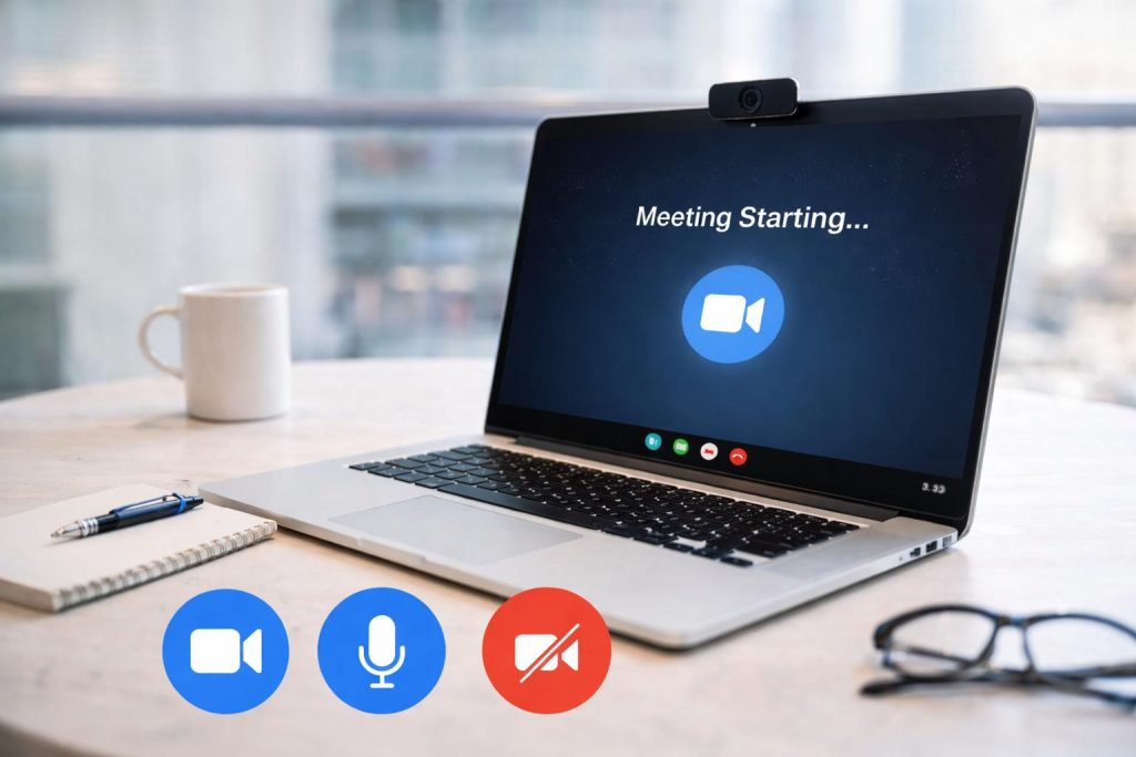 easily start a Zoom call with us